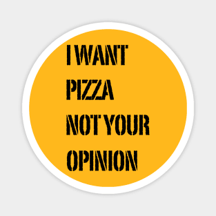 Pizza Lover Design Magnet